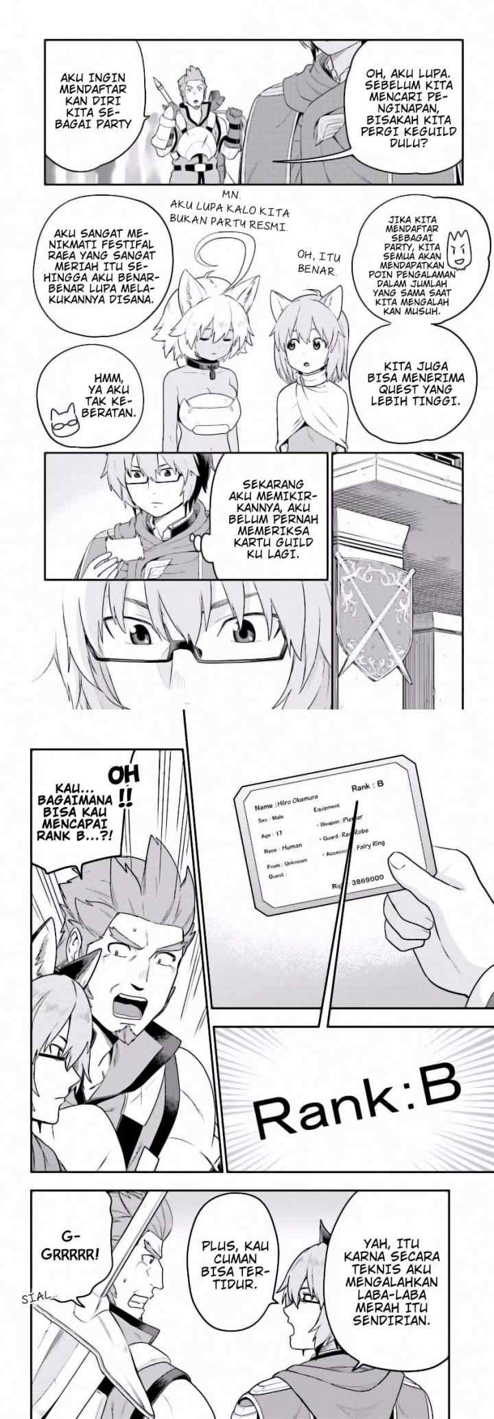 Konjiki no Moji Tsukai: Yuusha Yonin ni Makikomareta Unique Cheat chapter 27 halaman 4