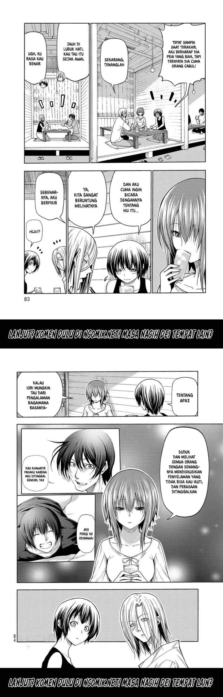 Grand Blue chapter 68.2 halaman 9