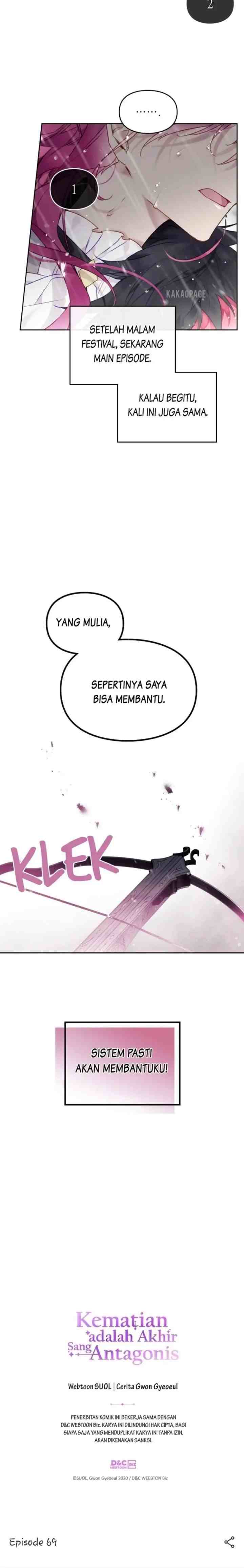 Death Is the Only Ending for the Villainess chapter 69 halaman 14