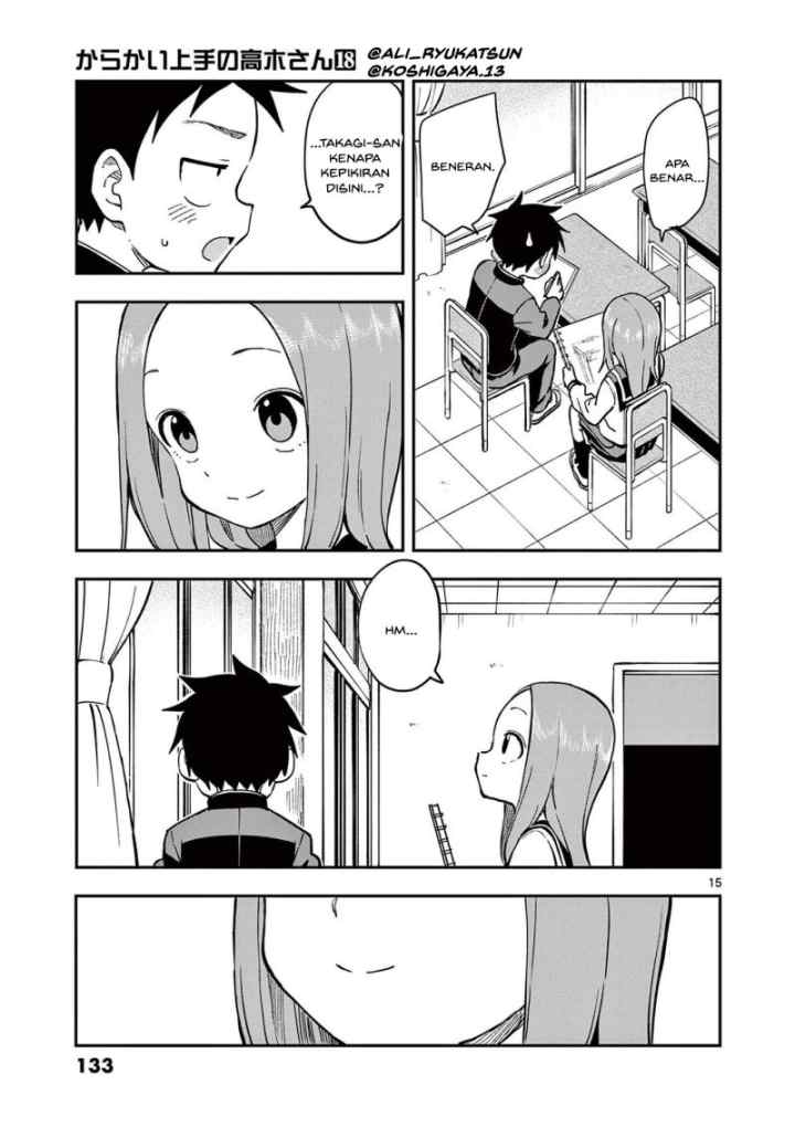 Karakai Jouzu no Takagi-san chapter 159 halaman 16