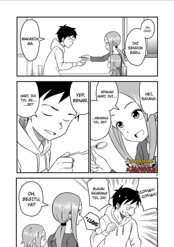 Karakai Jouzu no (Moto) Takagi-san chapter 19 halaman 6