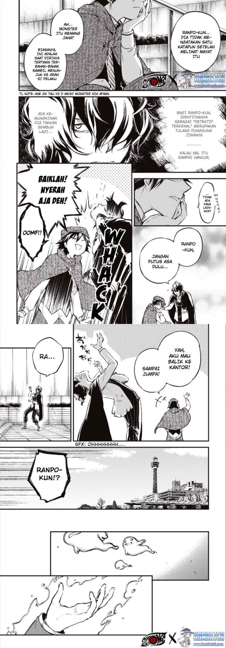 Bungou Stray Dogs chapter 55 halaman 6
