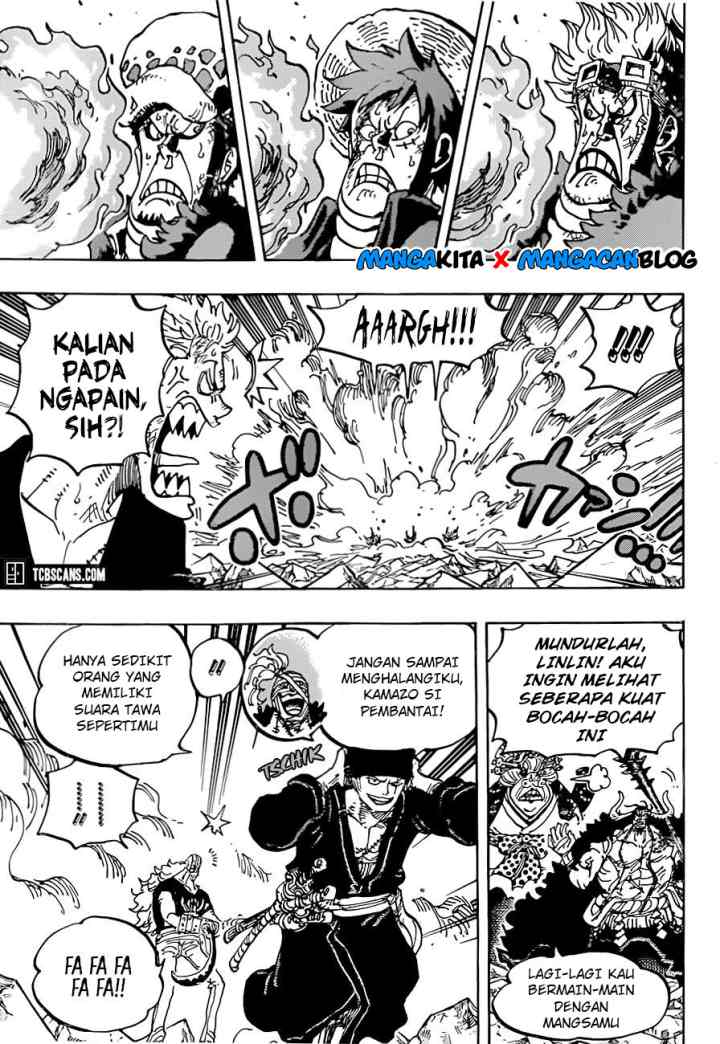 One Piece chapter 1001 halaman 10