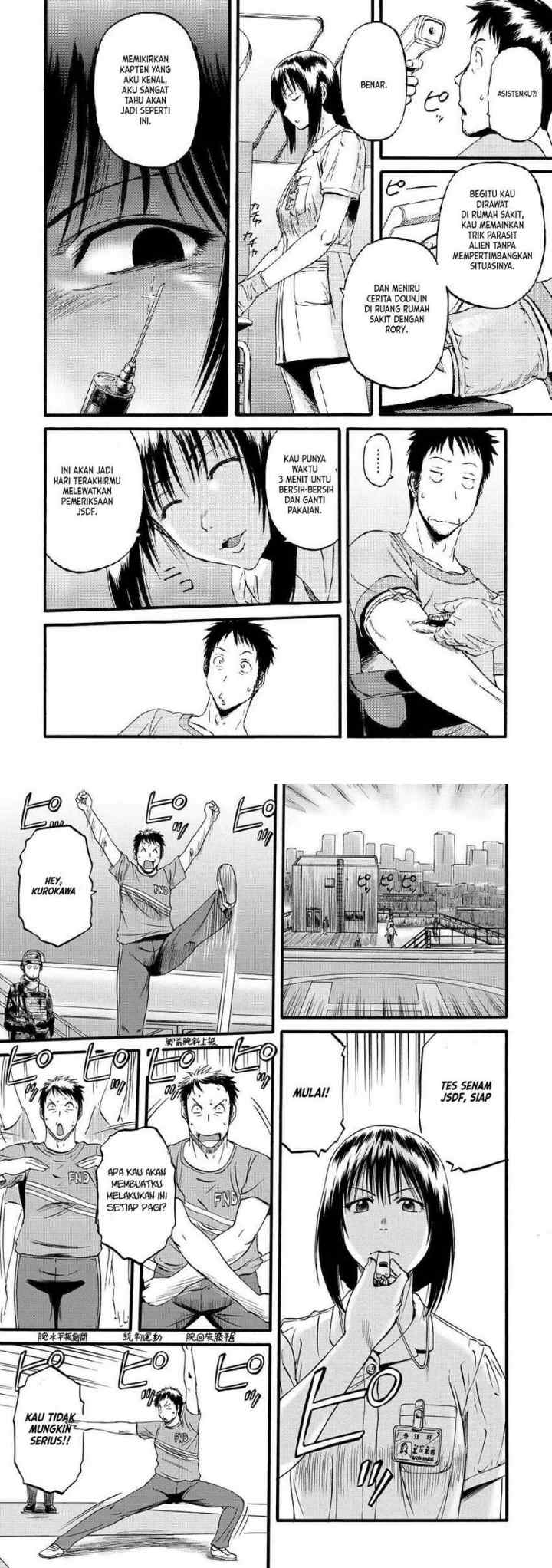 GATE - Jieitai Kanochi nite, Kaku Tatakaeri chapter 109 halaman 4