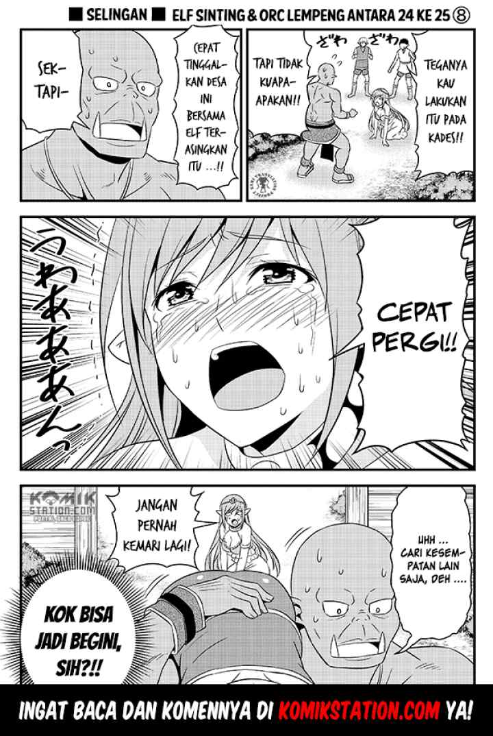 Hentai Elf to Majime Orc chapter 3.5 halaman 10