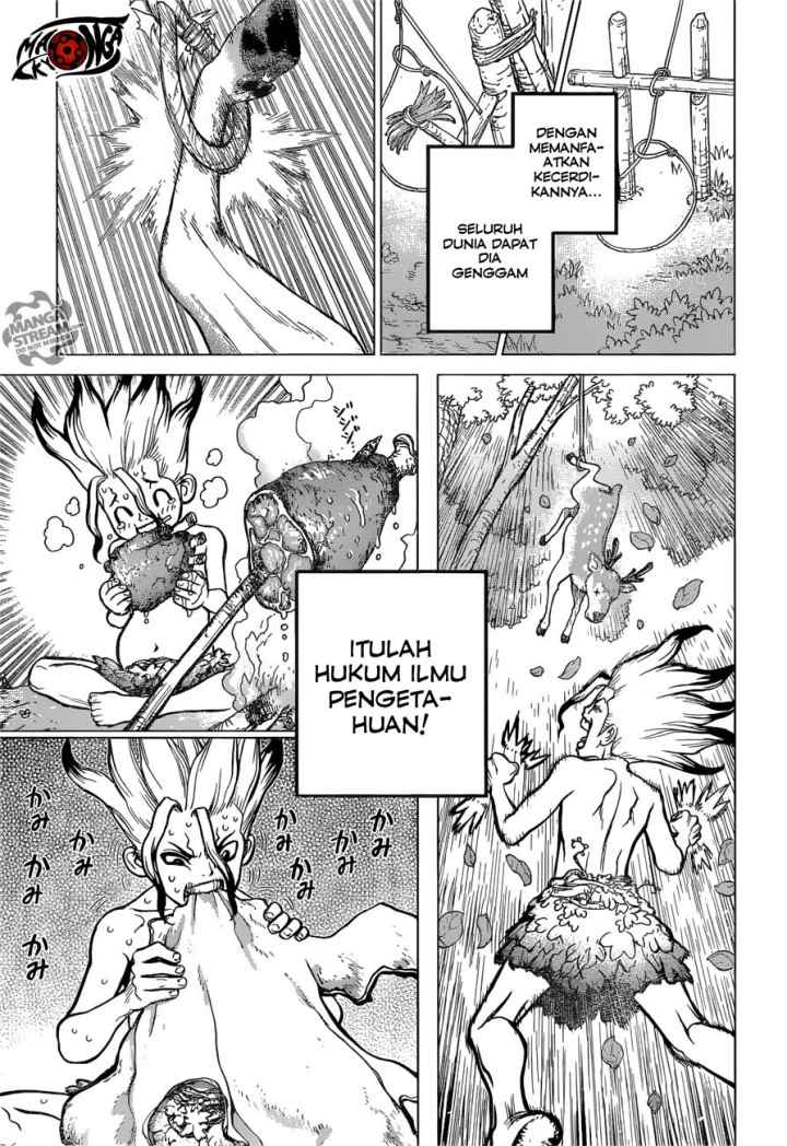 Dr. Stone chapter 13 halaman 18
