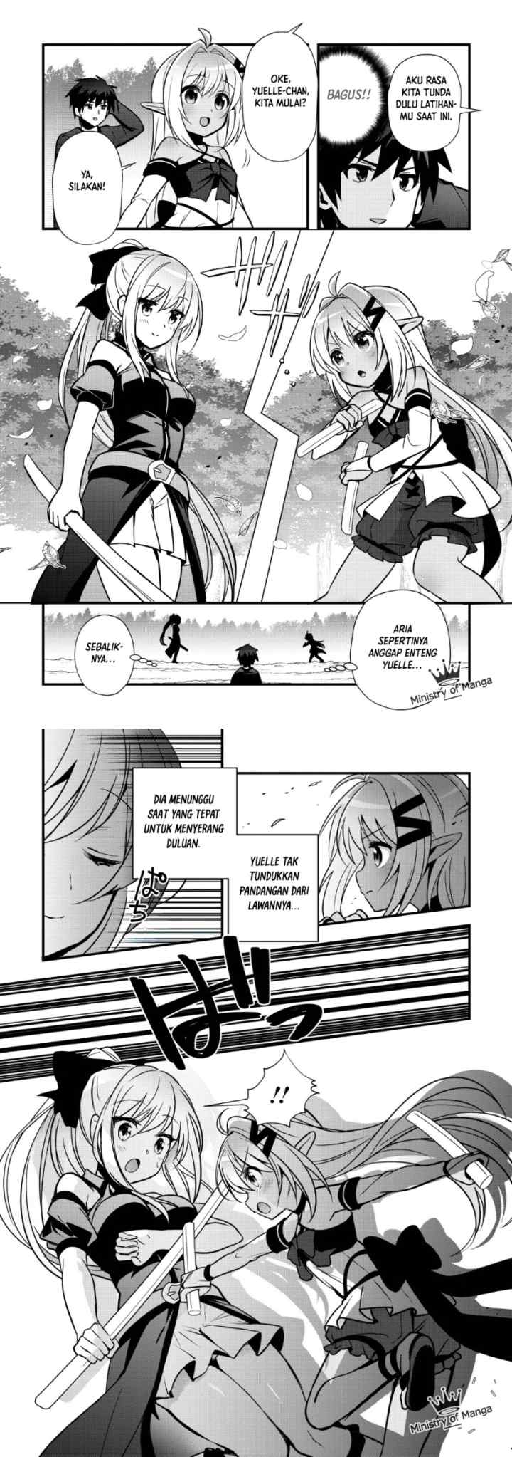 Isekai no Meikyuu Toshi de Chiyu Mahoutsukai Yattemasu chapter 14 halaman 6