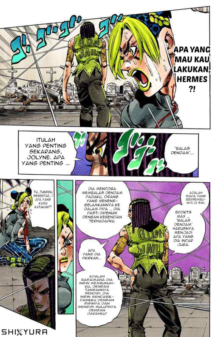 JoJo no Kimyou na Bouken - Stone Ocean chapter 56 halaman 13