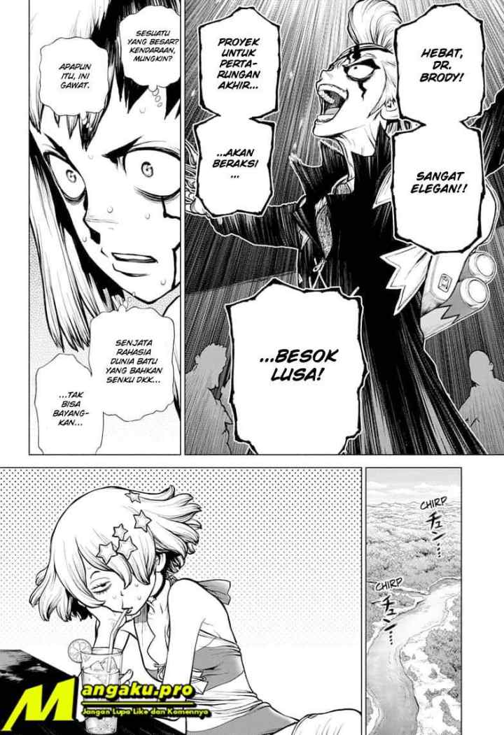Dr. Stone chapter 163 halaman 13
