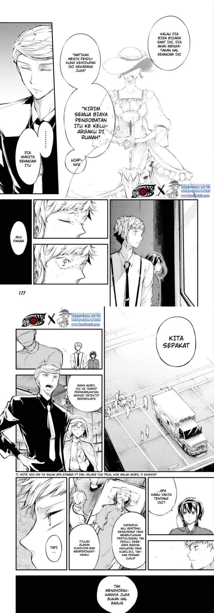 Bungou Stray Dogs chapter 63 halaman 13