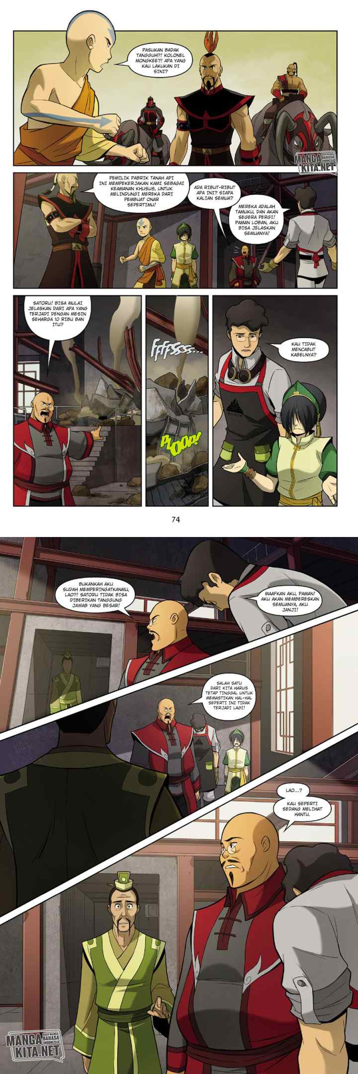 Avatar: The Last Airbender - The Rift chapter 1.3 halaman 14