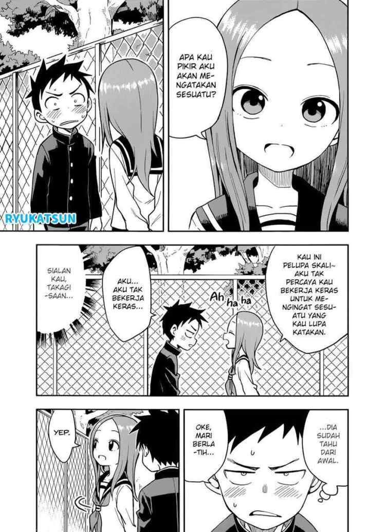 Karakai Jouzu no Takagi-san chapter 129 halaman 16