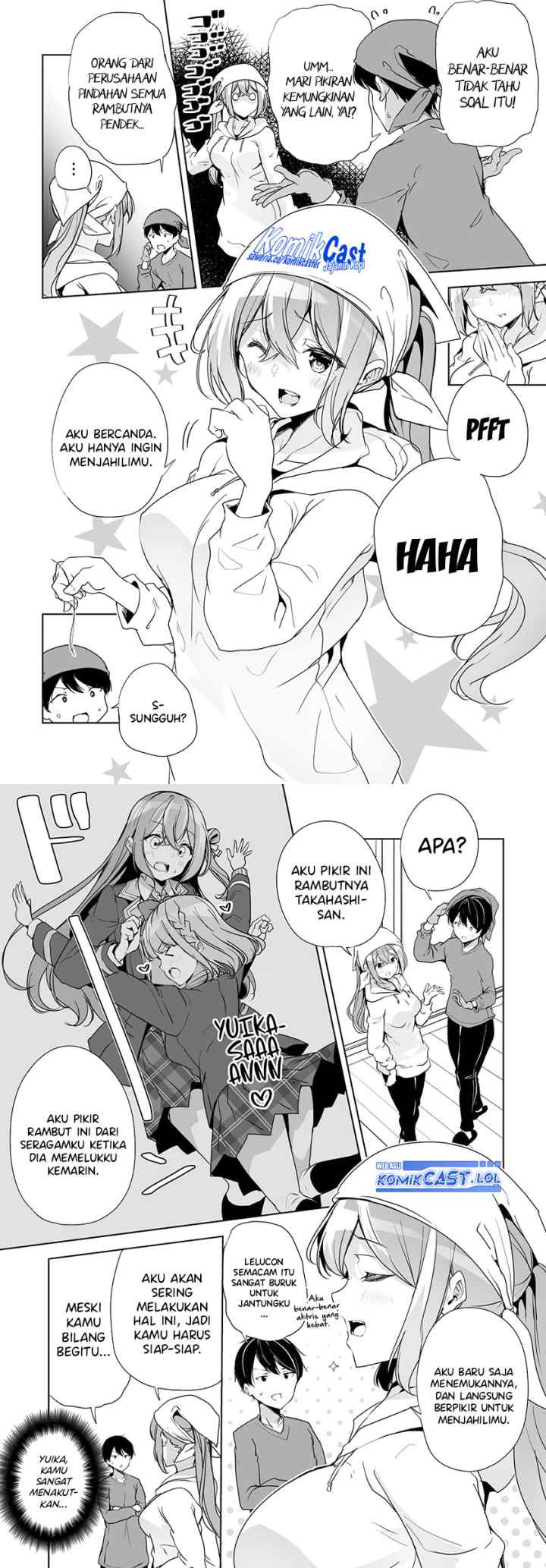 Danshi dato Omotteita Osananajimi to no Shinkon Seikatsu ga Umakuiki sugiru Kudan ni Tsuite chapter 4 halaman 4