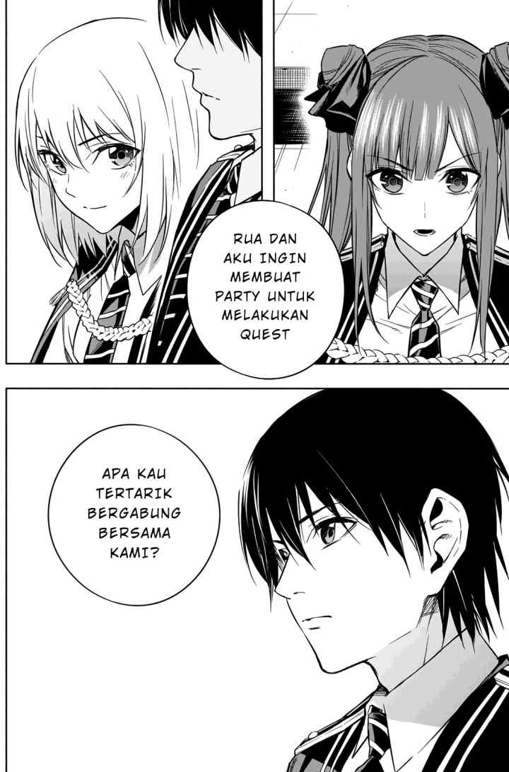 Ouritsu Mahou Gakuen no Saika Sei: Slum Agari no Saikyou Mahoushi, Kizoku darake no Gakuen de Musou suru chapter 13 halaman 12