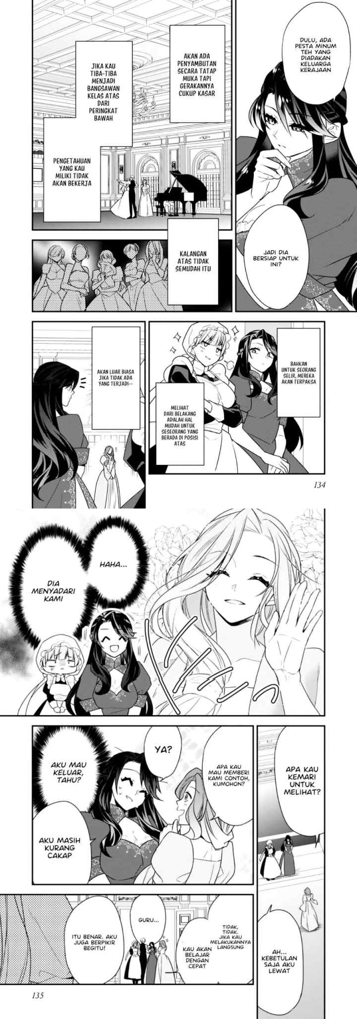 Danzaisareta Akuyaku Reijou wa, Gyakkou shite Kanpeki na Akujo wo Mezasu chapter 4 halaman 6
