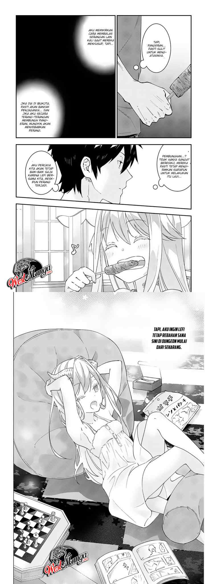 Maou ni Natte node - Dungeon Tsukutte Jingai Musume to Honobono suru chapter 21 halaman 12