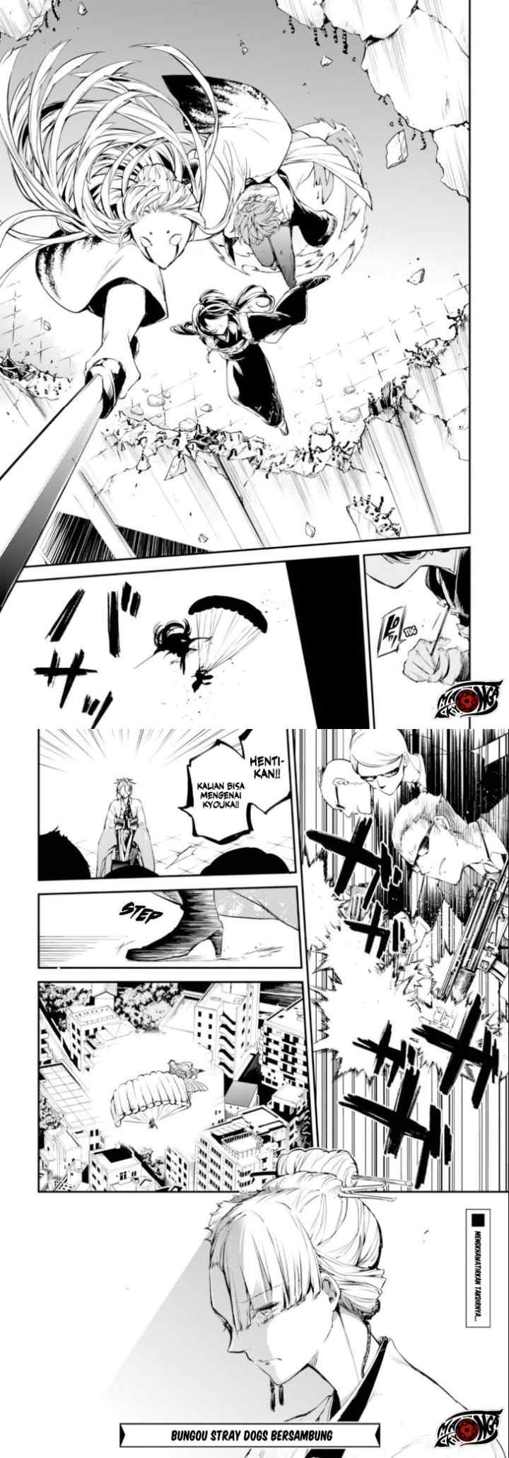 Bungou Stray Dogs chapter 48 halaman 16