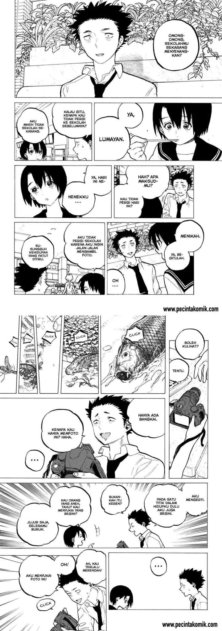 Koe no Katachi chapter 30 halaman 6