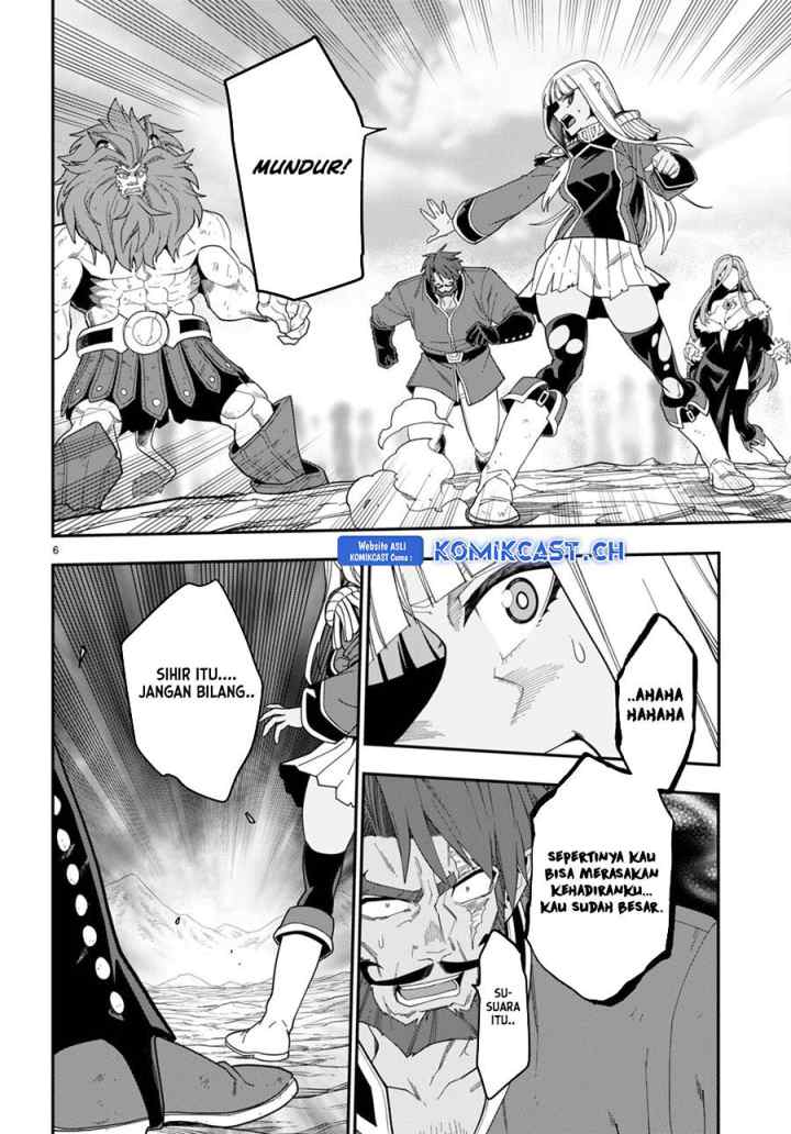 Konjiki no Moji Tsukai: Yuusha Yonin ni Makikomareta Unique Cheat chapter 95.5 halaman 7