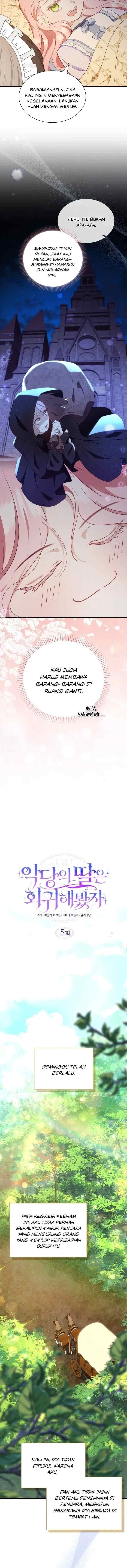 Even If The Villain's Daughter Regresses chapter 5 halaman 9