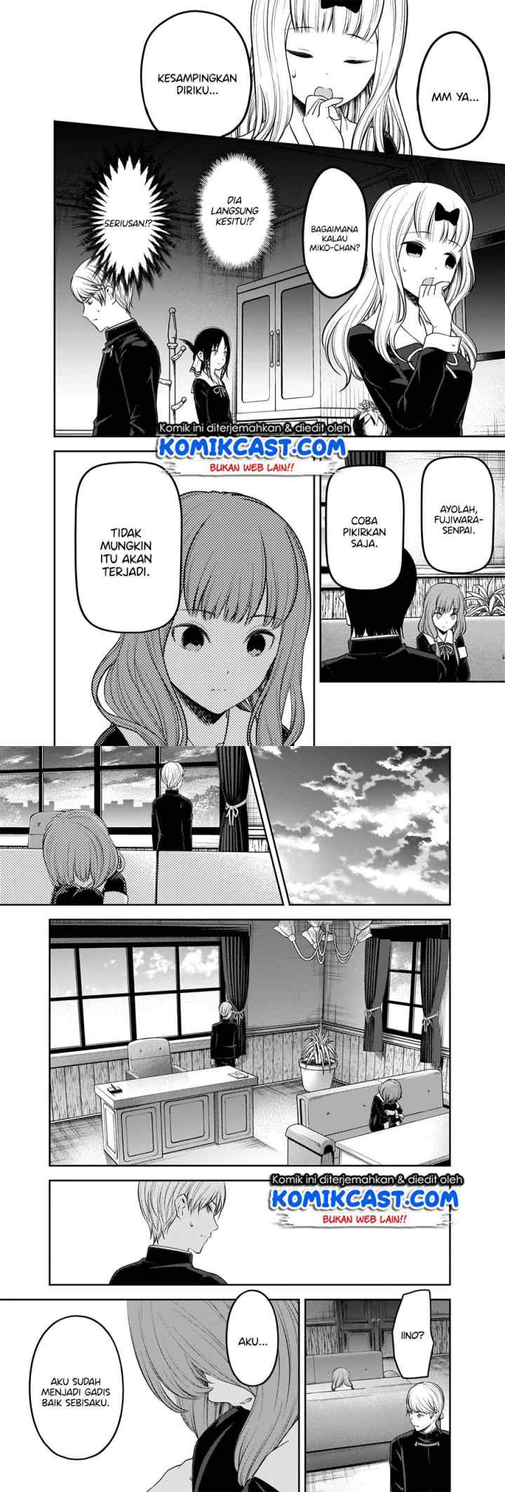 Kaguya-sama wa Kokurasetai: Tensai-tachi no Renai Zunousen chapter 206 halaman 4
