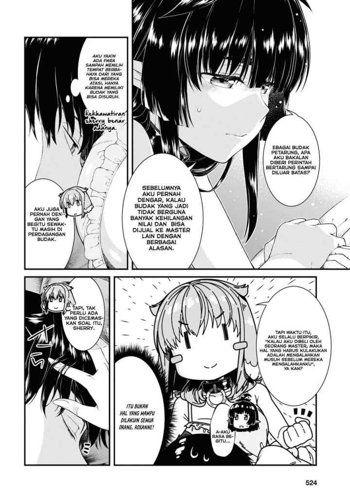 Isekai Meikyuu de Harem wo chapter 50 halaman 13