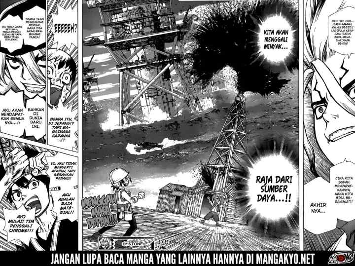 Dr. Stone chapter 85 halaman 17