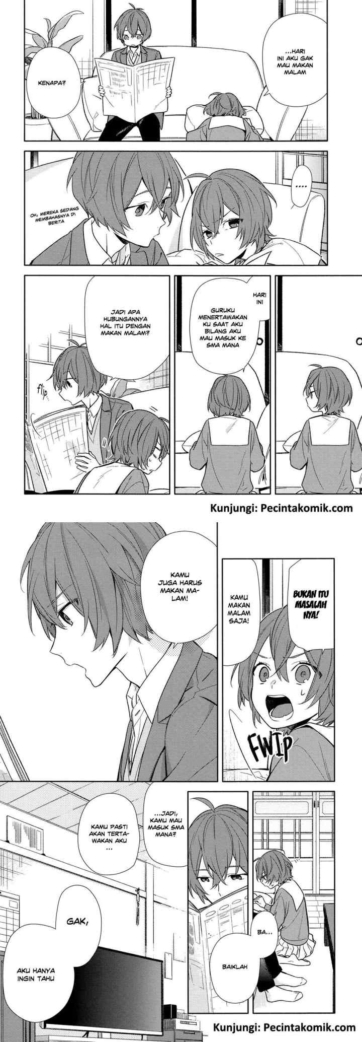 Horimiya chapter 91 halaman 5