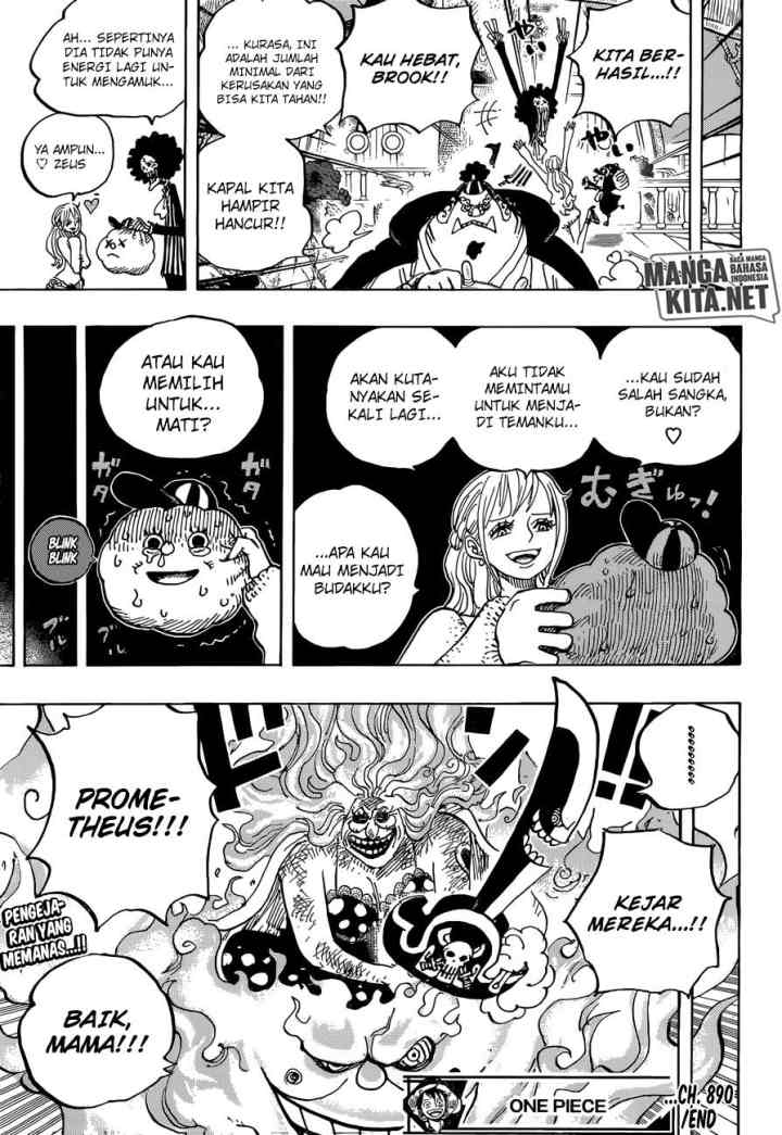 One Piece chapter 890 halaman 17