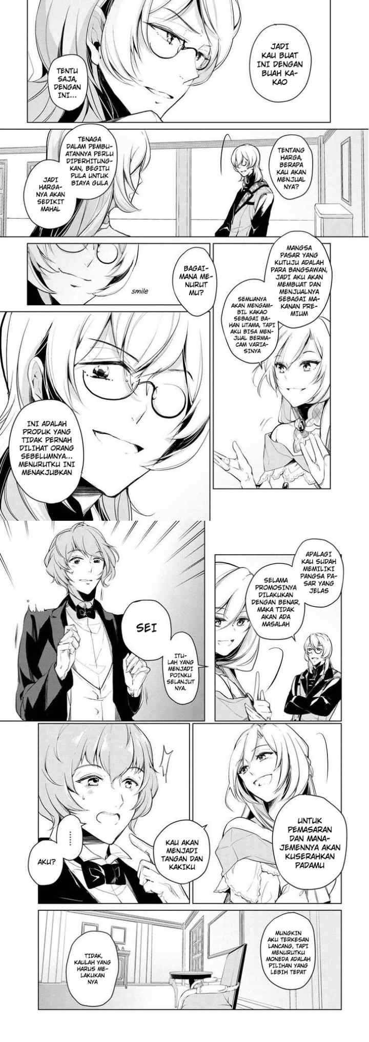 Koushaku Reijou no Tashinami chapter 10 halaman 9