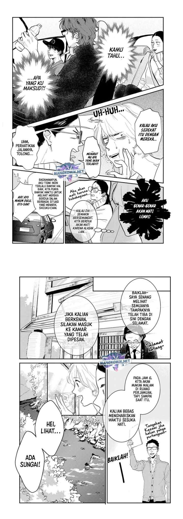 Me no Doku Sugiru Shokuba no Futari chapter 9.4 halaman 4