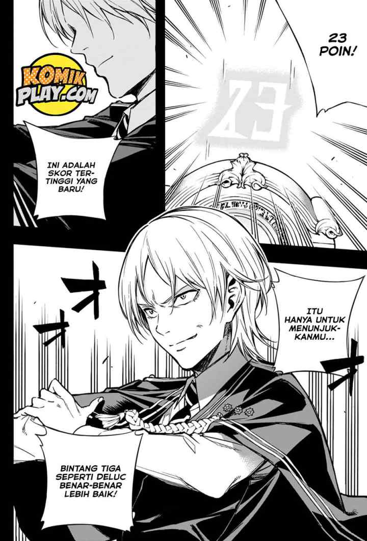 Ouritsu Mahou Gakuen no Saika Sei: Slum Agari no Saikyou Mahoushi, Kizoku darake no Gakuen de Musou suru chapter 19 halaman 8