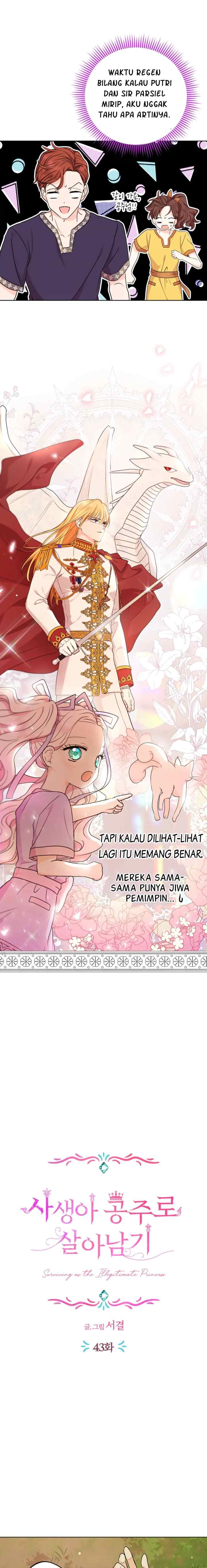Surviving as an Illegitimate Princess chapter 43 halaman 7
