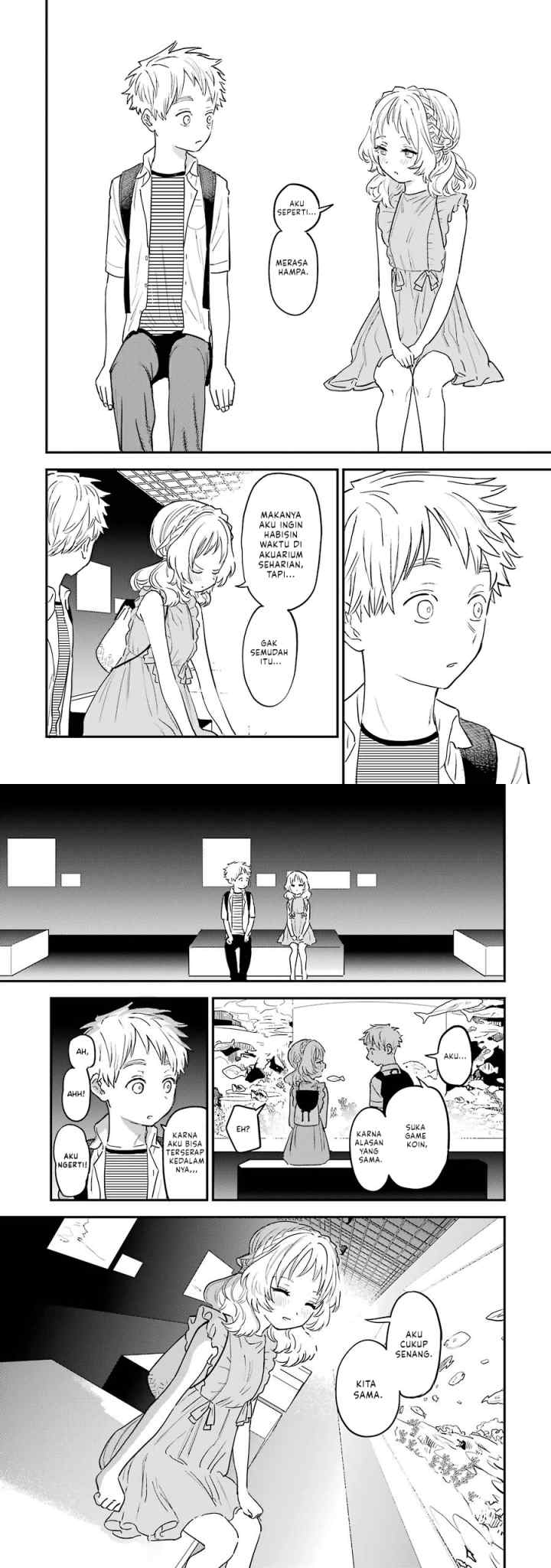 Sukinako ga Megane wo Wasureta chapter 73 halaman 10