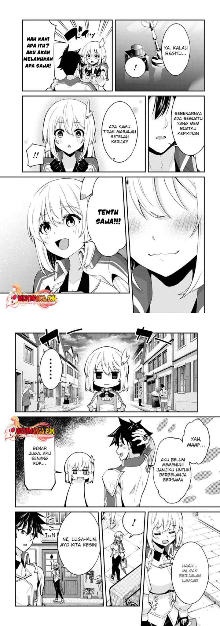 Seikishi ni Natta kedo Danchou no Oppai ga Sugosugite Kokoro ga Kiyomerarenai chapter 27 halaman 6