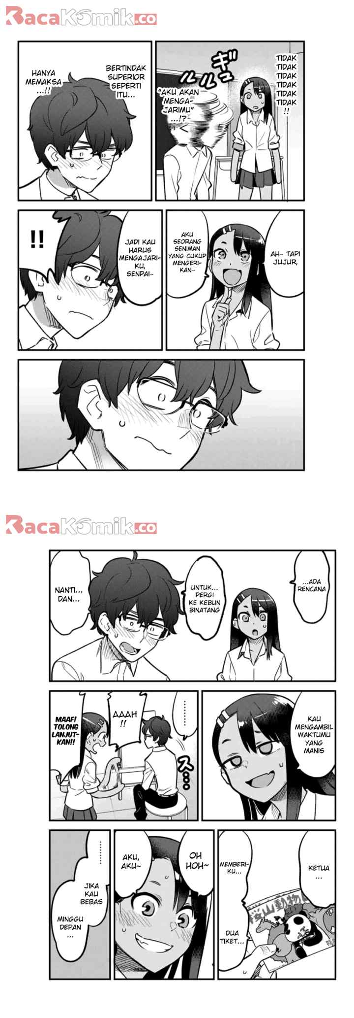 Ijiranaide, Nagatoro-san chapter 50 halaman 8