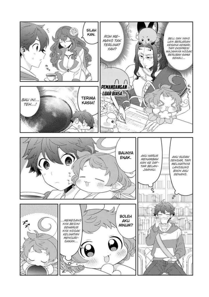 Seirei-tachi no Rakuen to Risou no Isekai Seikatsu chapter 45 halaman 9