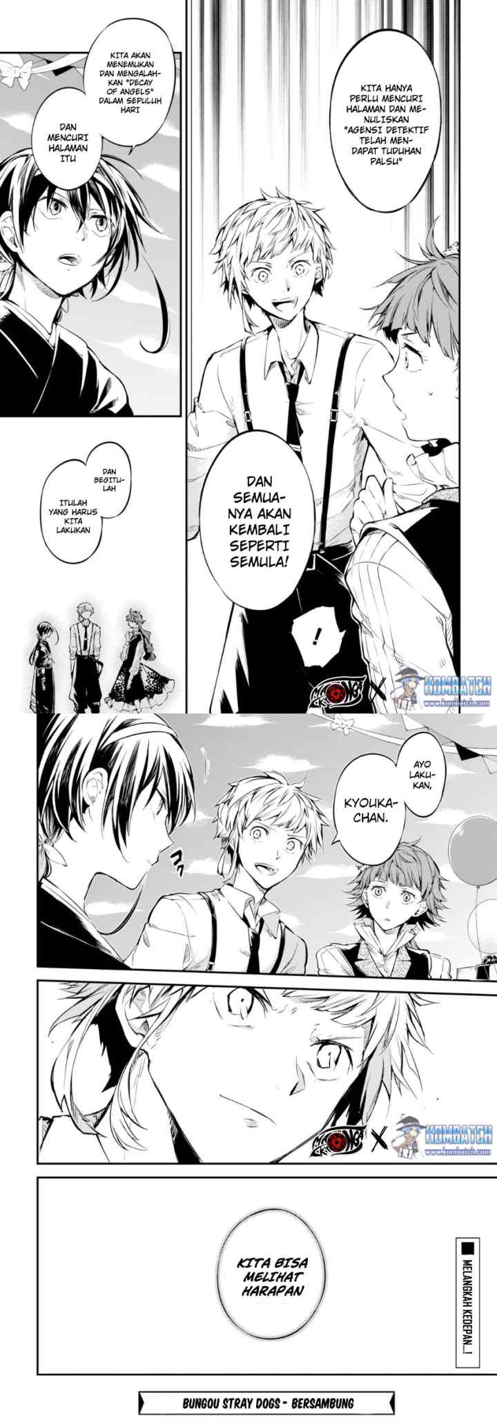 Bungou Stray Dogs chapter 70 halaman 14