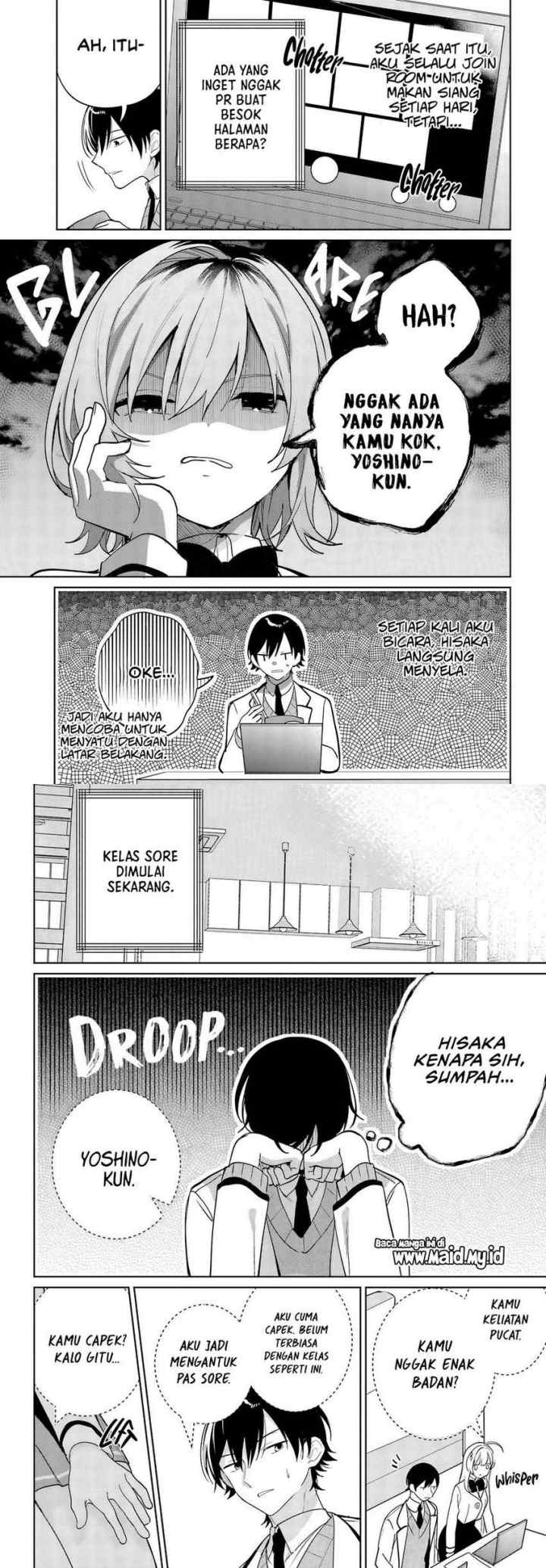 Remote Jugyou ni Nattara Class 1 no Bishoujo to Doukyo Suru Koto ni Natta chapter 6 halaman 5