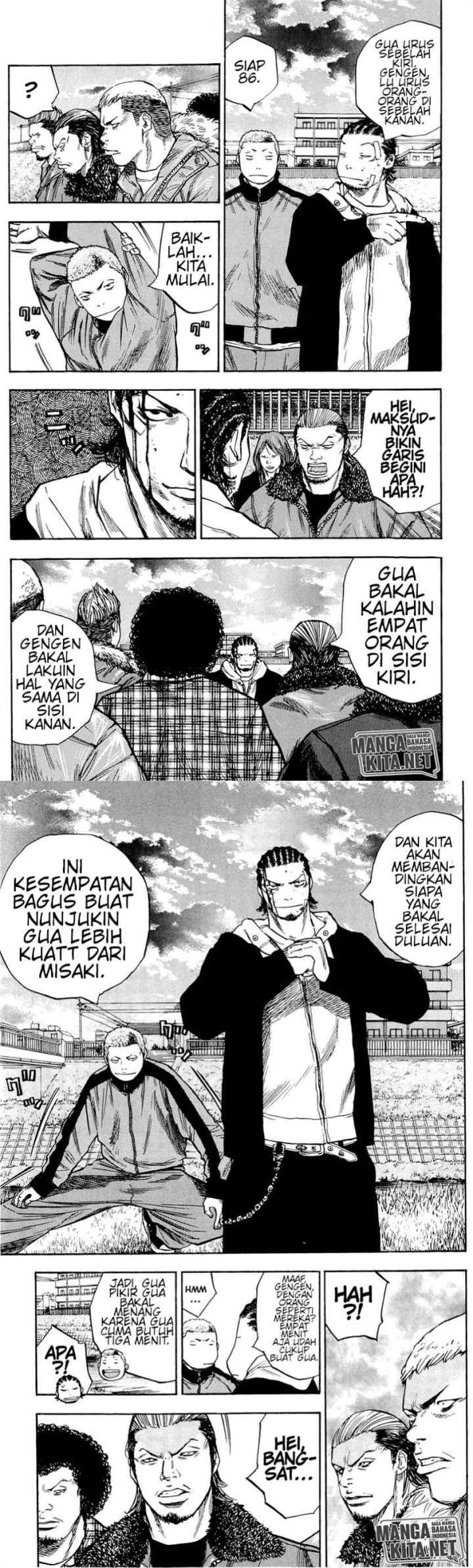 Clover (Tetsuhiro Hirakawa) chapter 86 halaman 6