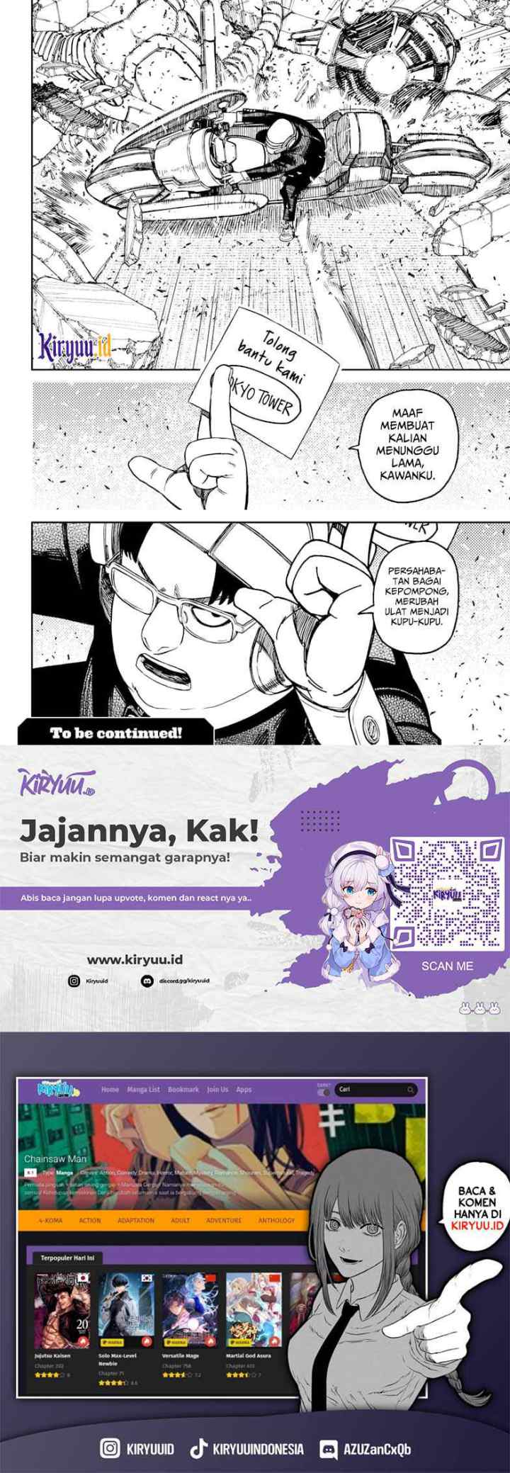 DANDADAN chapter 114 halaman 19