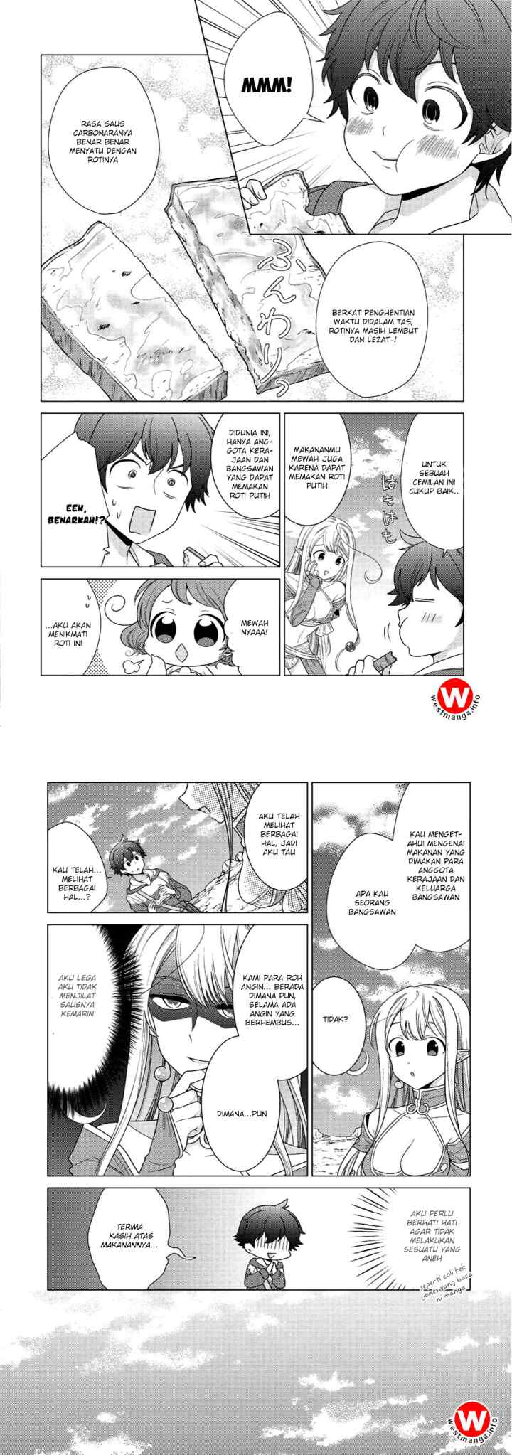 Seirei-tachi no Rakuen to Risou no Isekai Seikatsu chapter 3 halaman 12