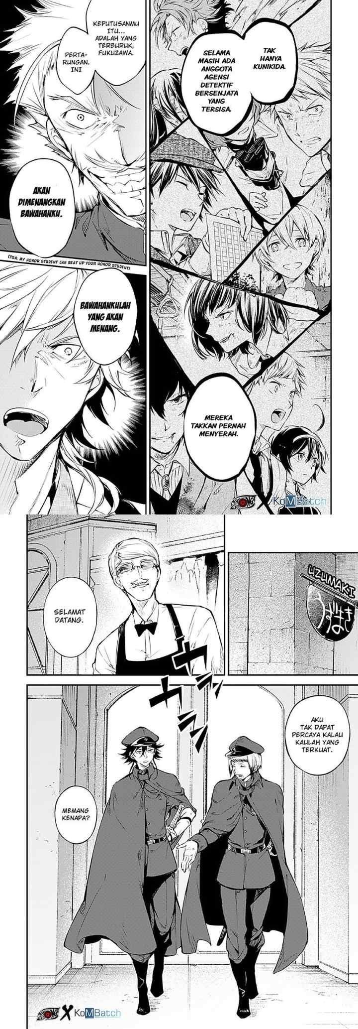 Bungou Stray Dogs chapter 71 halaman 15