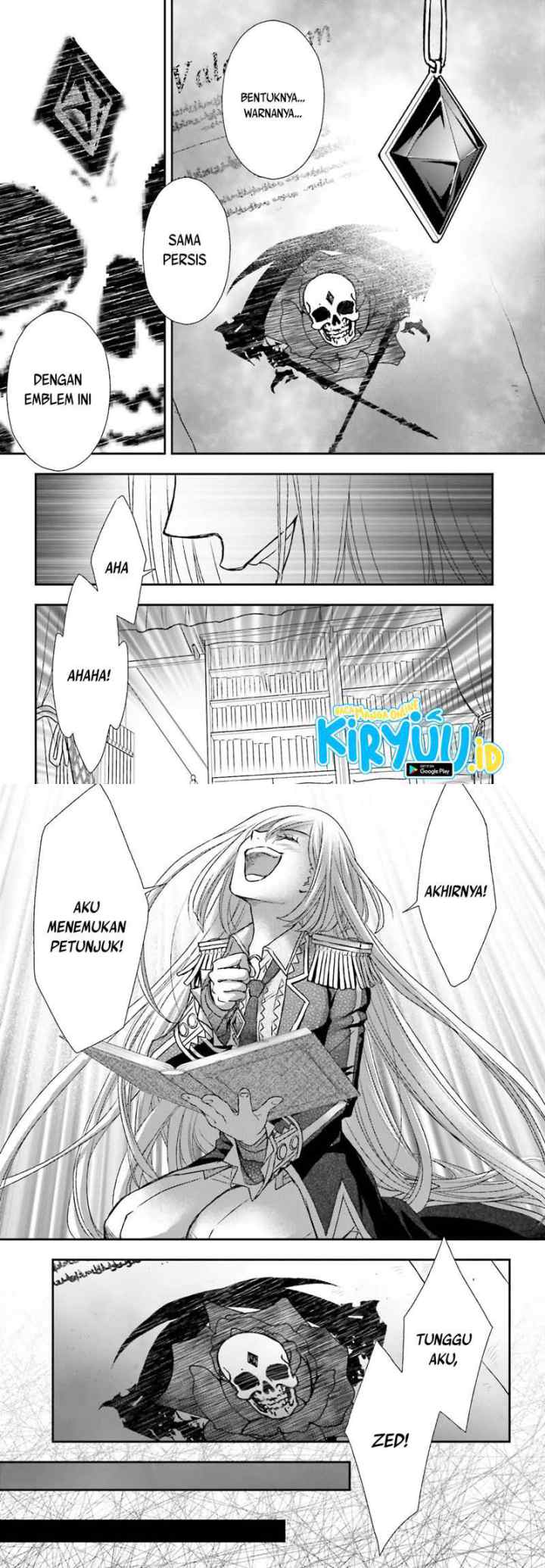 Shinigami ni Sodaterareta Shoujo wa Shikkoku no Tsurugi wo Mune ni Idaku chapter 19 halaman 10