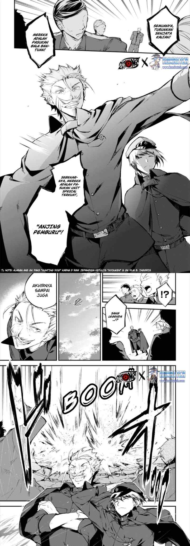 Bungou Stray Dogs chapter 60 halaman 4