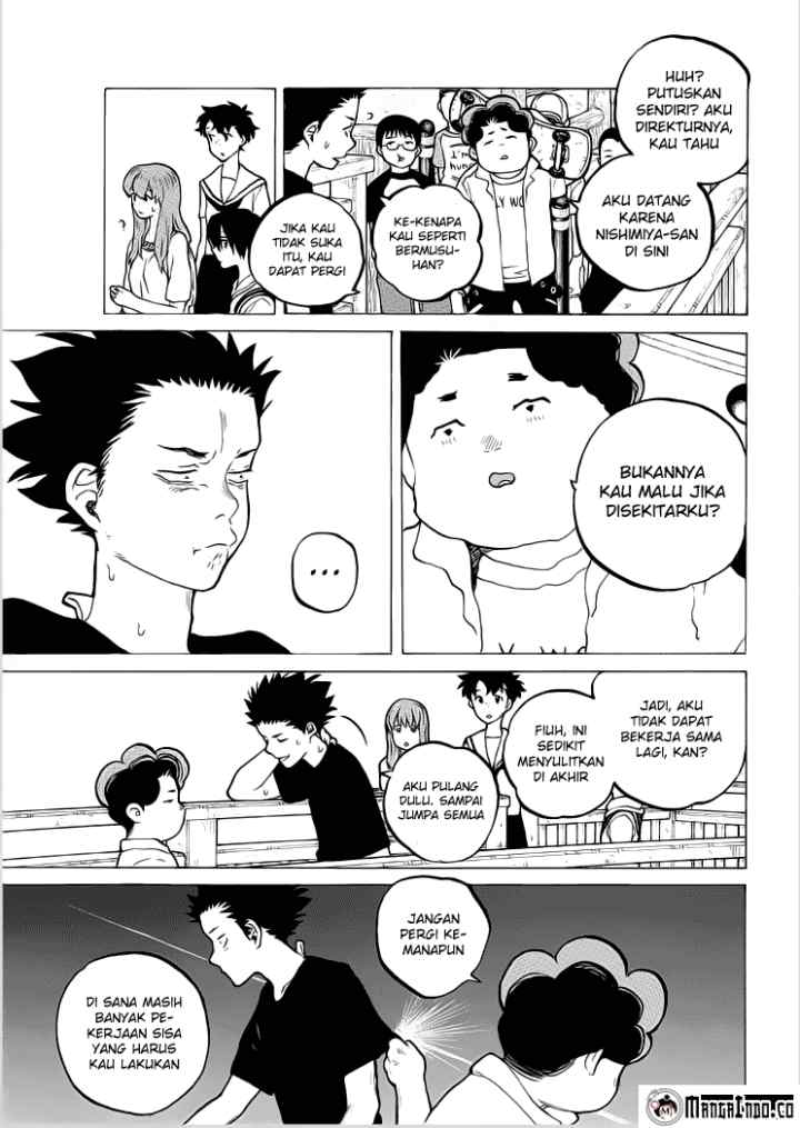 Koe no Katachi chapter 36 halaman 13