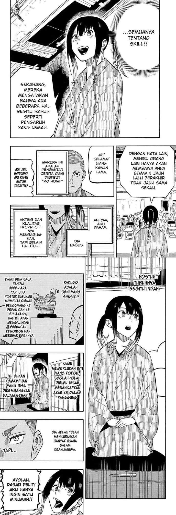 Akane Banashi chapter 6 halaman 8