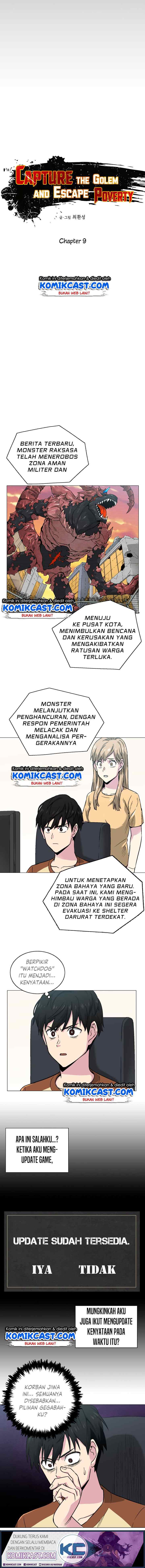 Escape From The Poverty by Catching Golem chapter 9 halaman 4