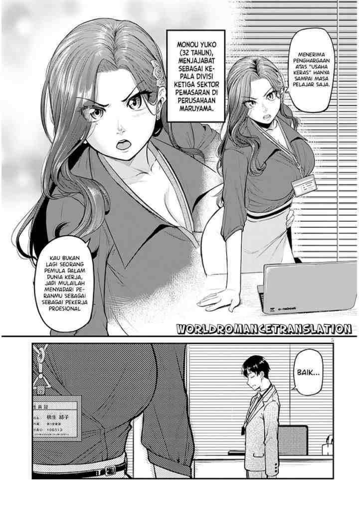 Shigoto Kaeri, Dokushin no Bijin Doushi ni Tanomarete chapter 1.1 halaman 4