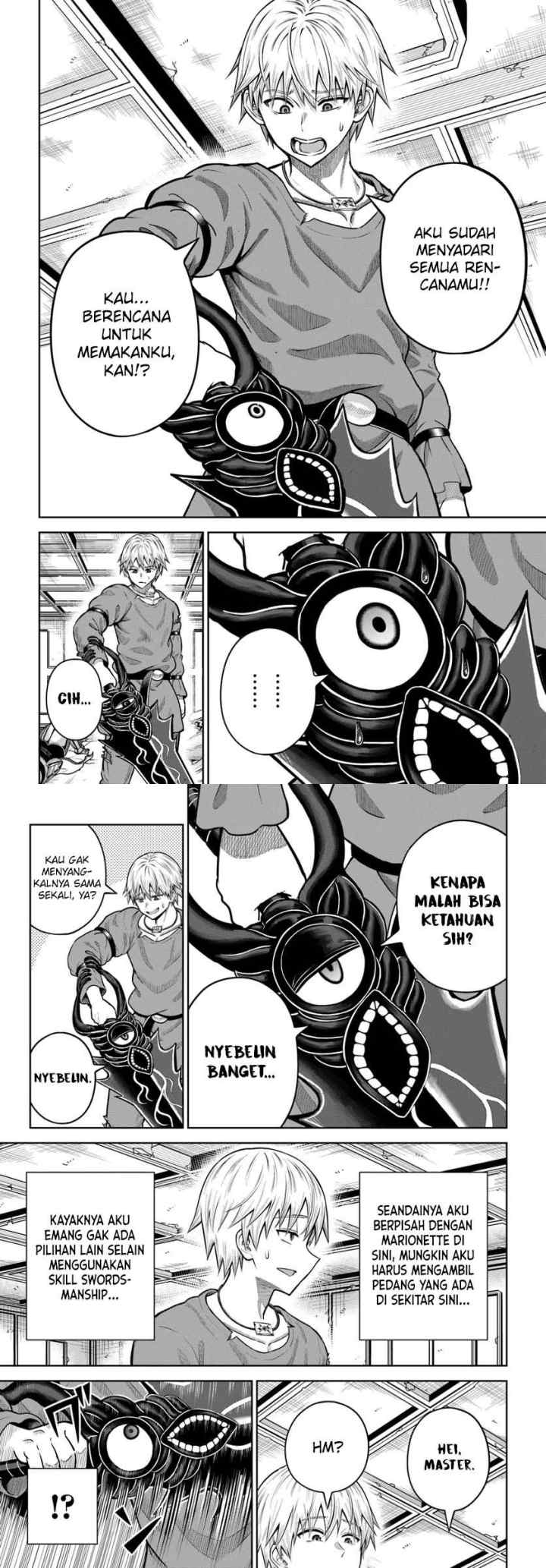 Dungeon ni Hisomu Yandere na Kanojo ni Ore wa Nando mo Korosareru chapter 16 halaman 14